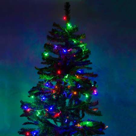 Гирлянда нить 20м SXMas Гирлянда нить 20м с LED лампами 200шт цвет разноцветные лампочки Питания 220В