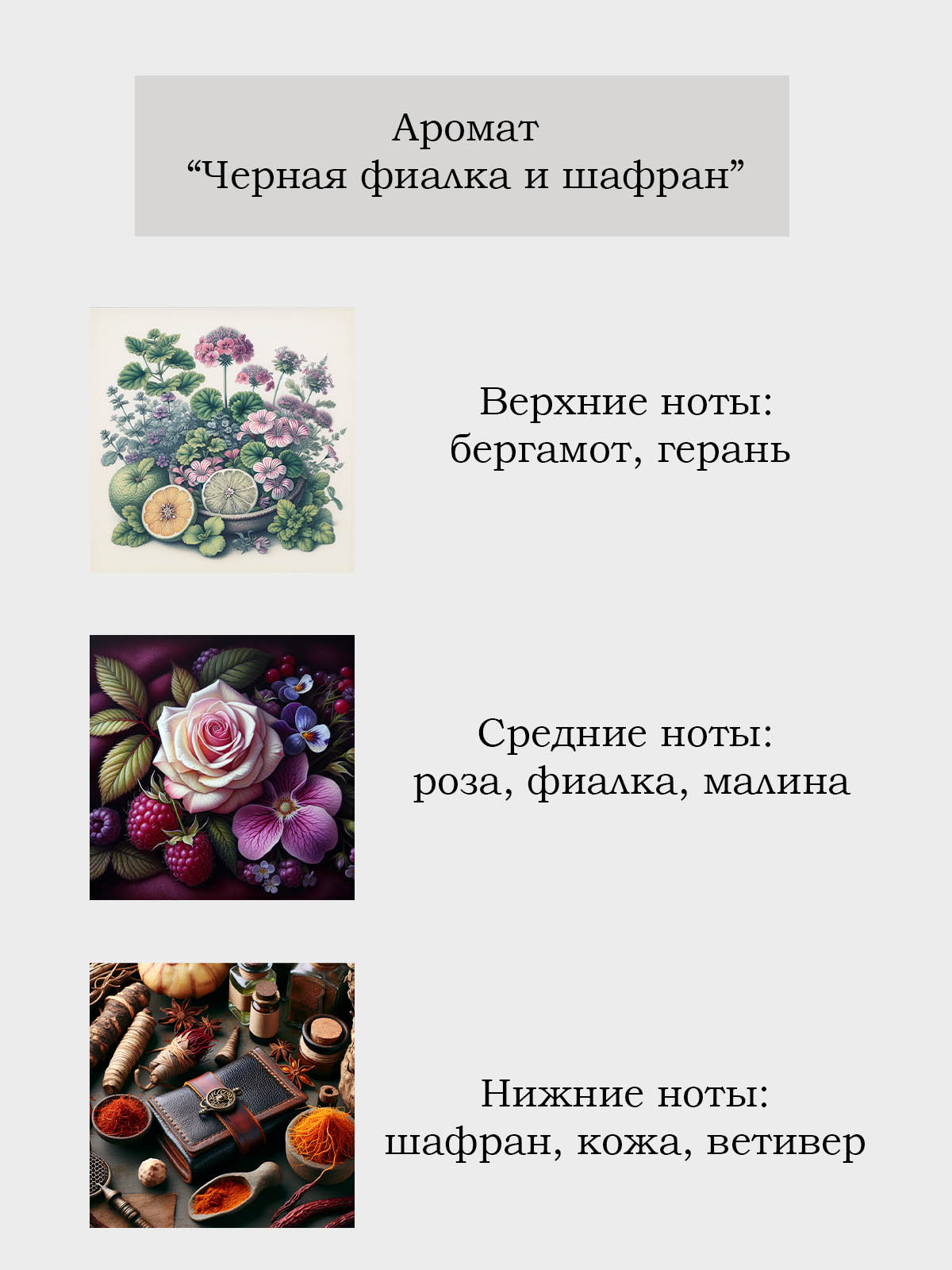 Диффузор для дома с палочками Plates and More Черная фиалка и шафран 100 мл - фото 2