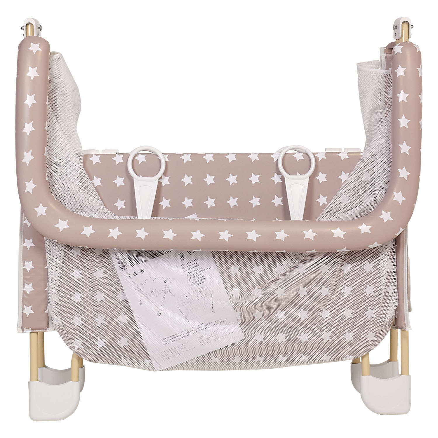 Манеж кровать Polini kids Comfort Звезды 0002159-12 - фото 8