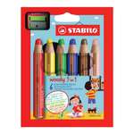 Карандаши акварельные STABILO 6 шт.