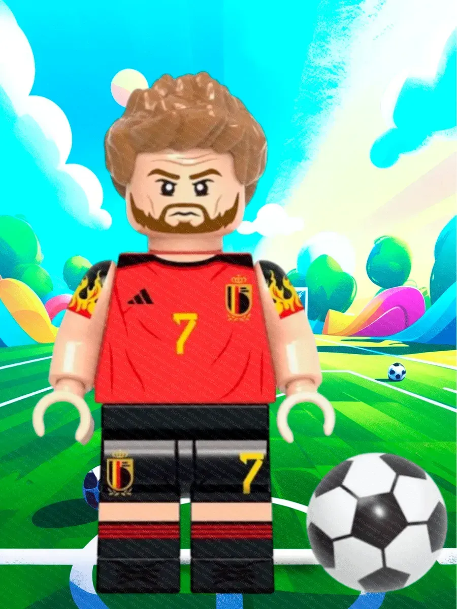 Игровой набор ТОТОША фигурки Футболисты лего 12шт - фото 11