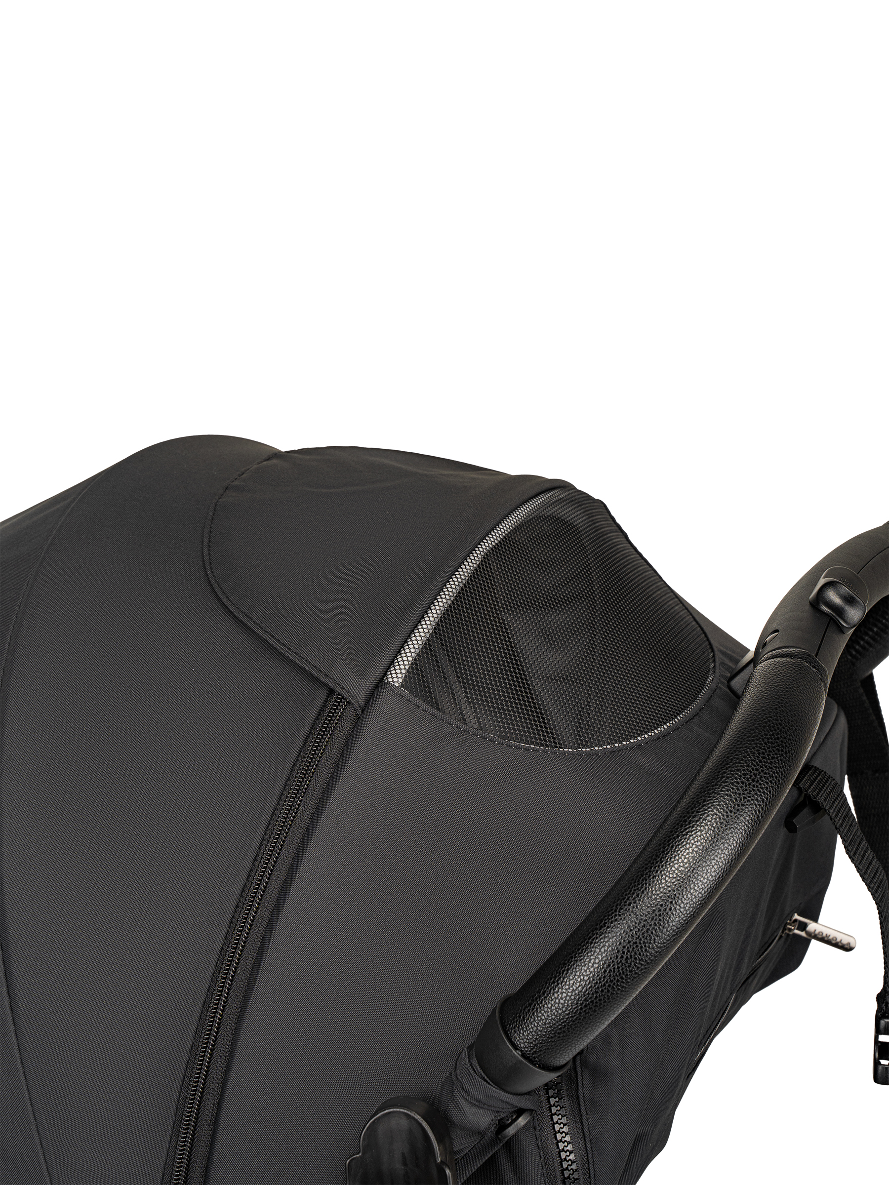 Коляска прогулочная JOVOLA Specter черный - фото 29