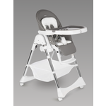 Стульчик для кормления TOMMY Bon appetit серый