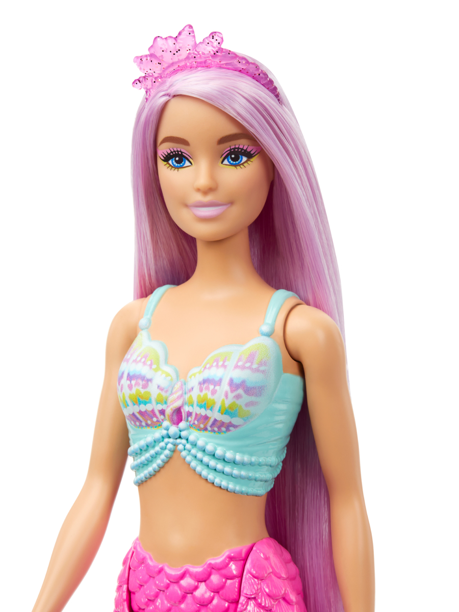 Кукла модельная Barbie HRR00 русалка высота 29 см HRR00 - фото 7