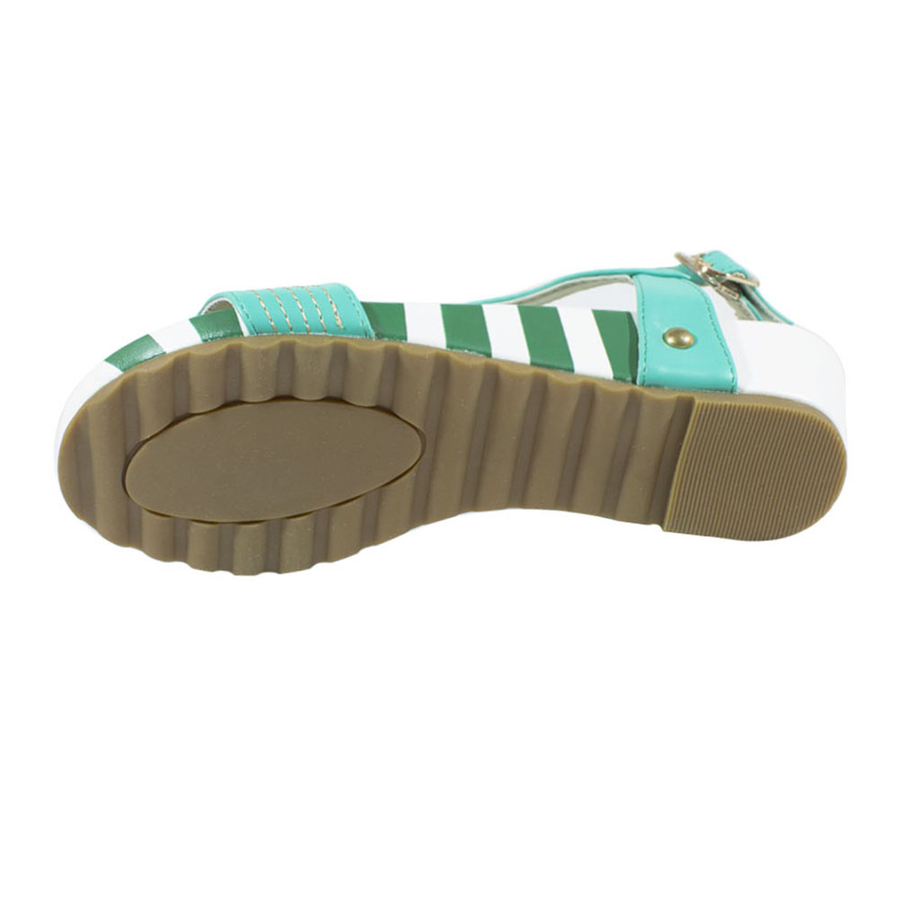 Босоножки Europen DJ-020-4-СВ EUROPEN Босоножки для девочки,зеленый - фото 4