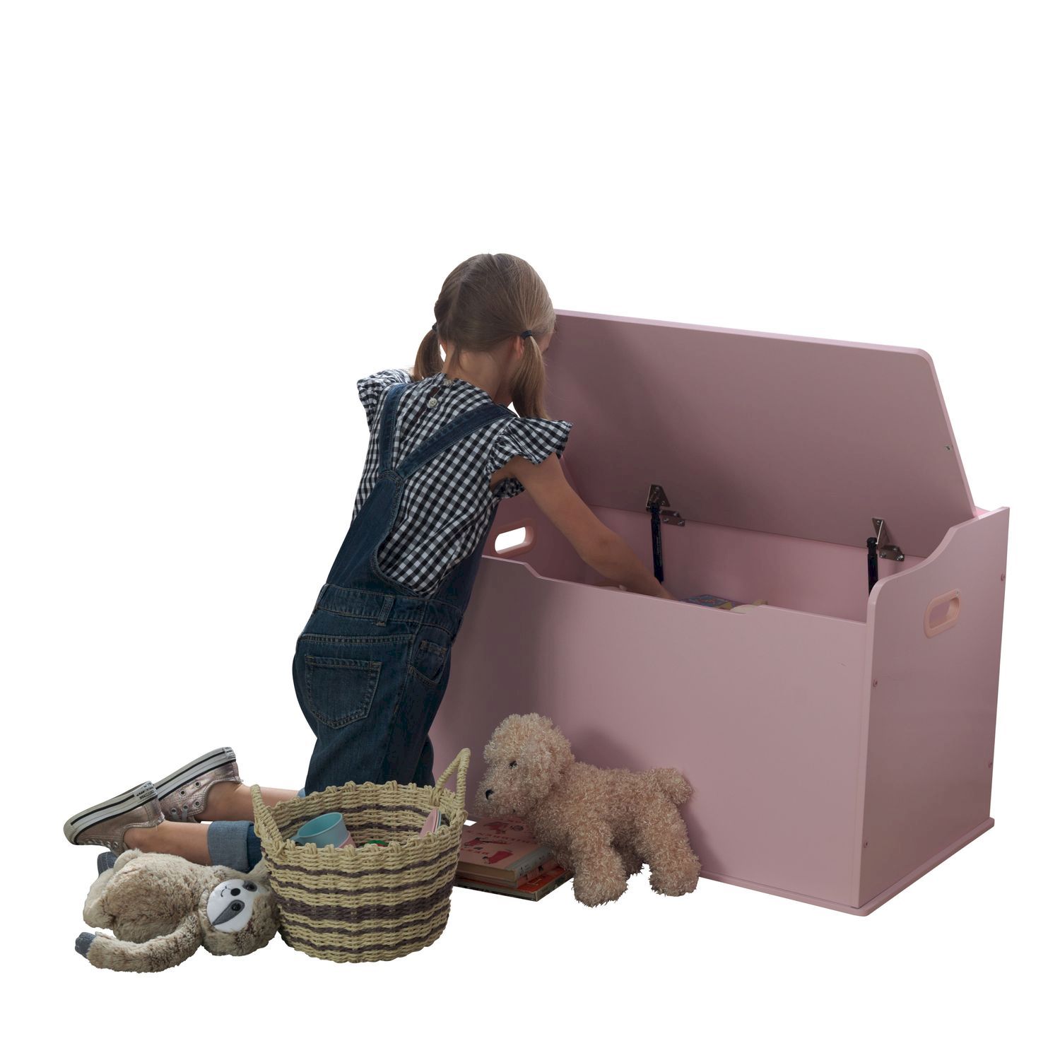 Комод KidKraft Toy Box (розовый) - фото 8