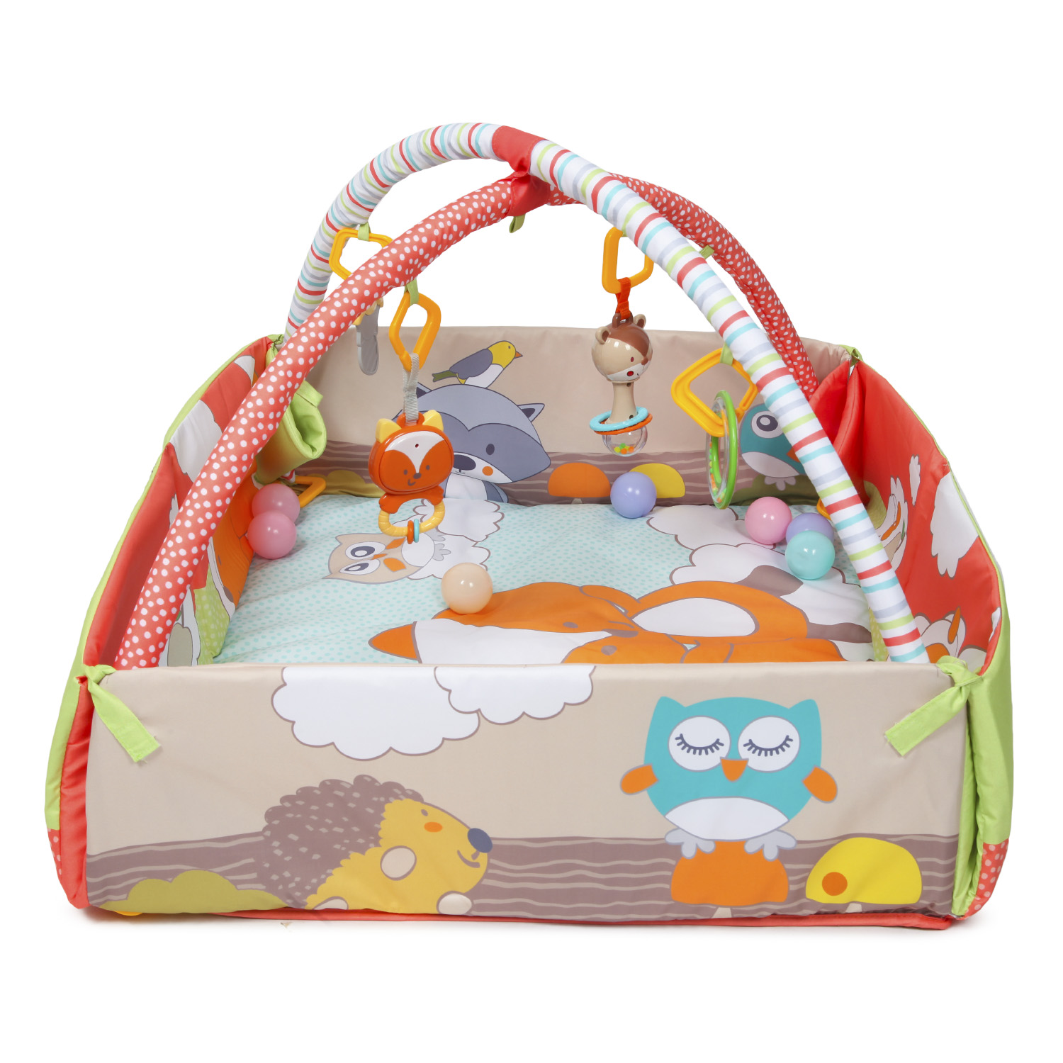 Коврик konig kids с дугами - фото 7