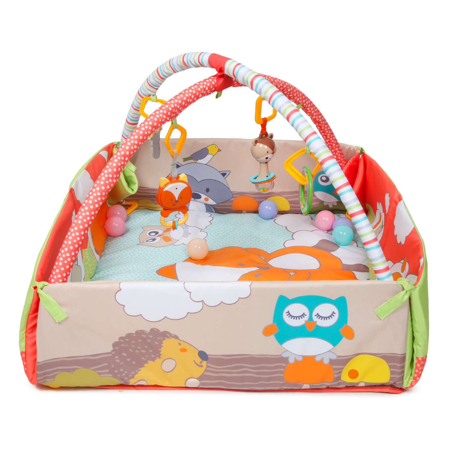 Коврик konig kids с дугами - фото 7