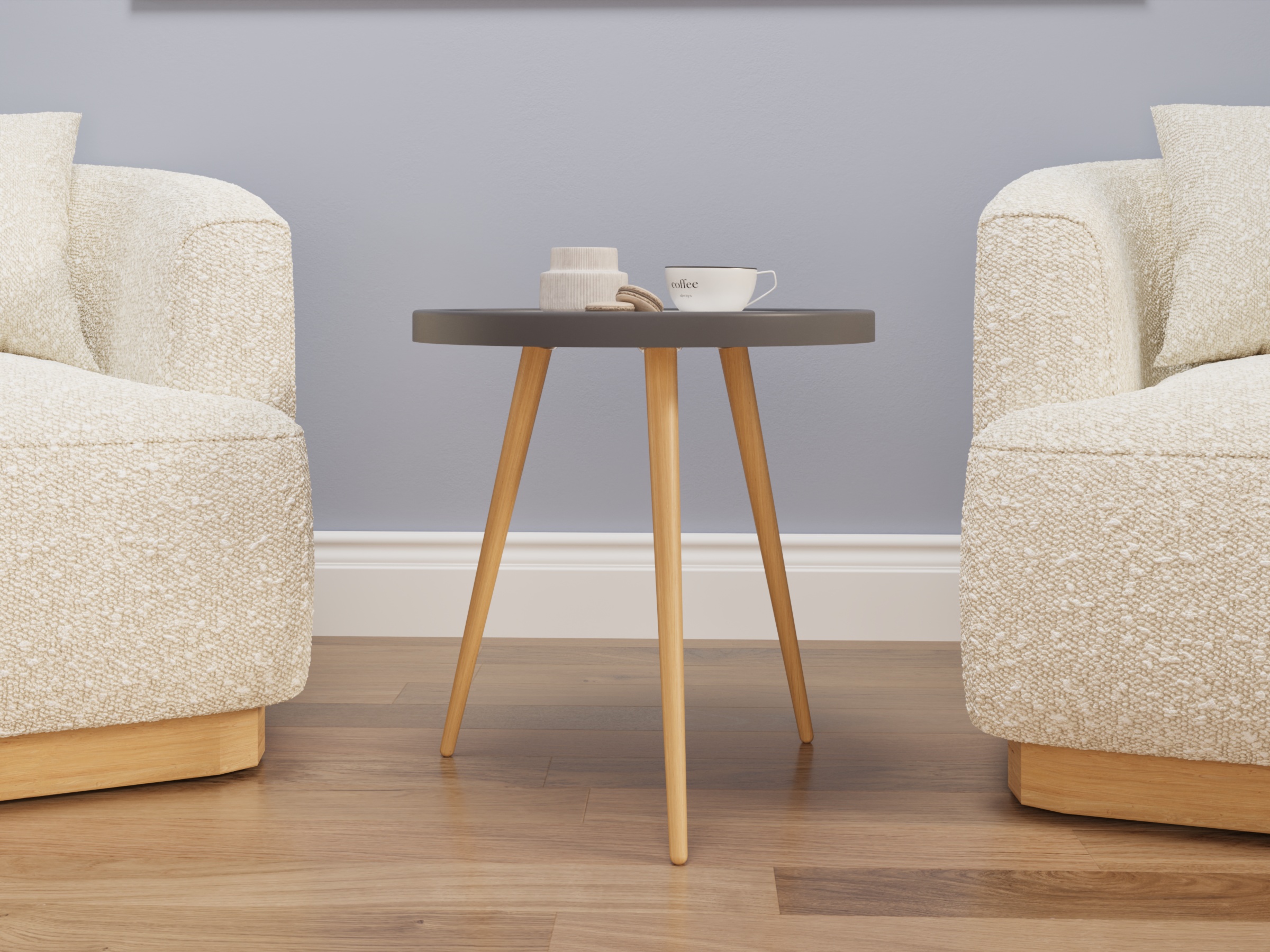 Стол журнальный SLINE Келли графит - фото 6