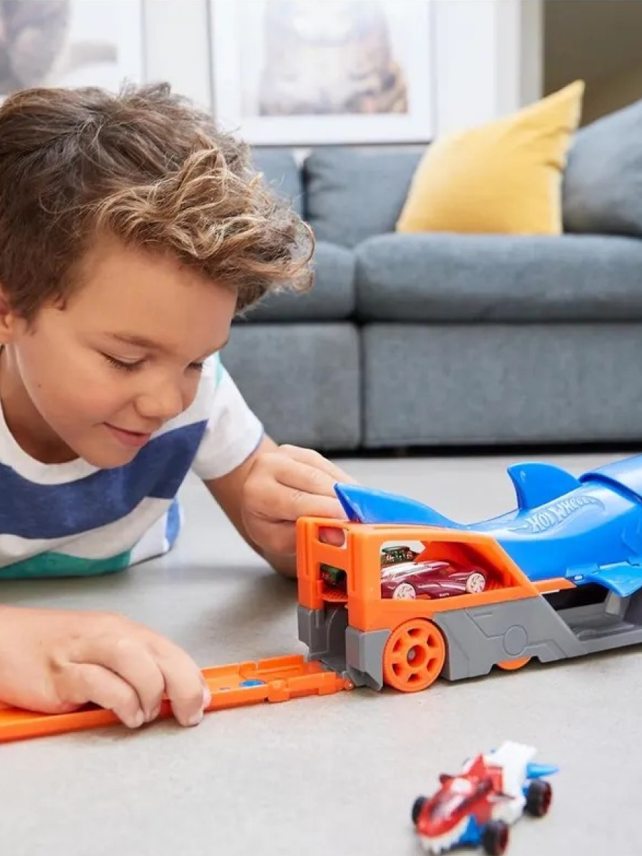 Автовоз Hot Wheels GVG36 Сити Грузовик акула GVG36 - фото 6