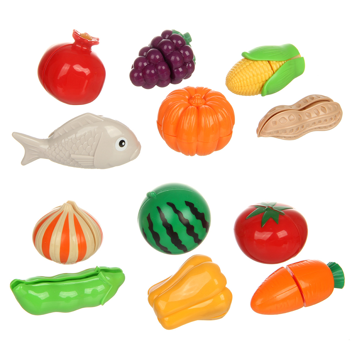Игровой набор Veld Co продукты, прилавок, касса, тележки и корзинки - фото 4