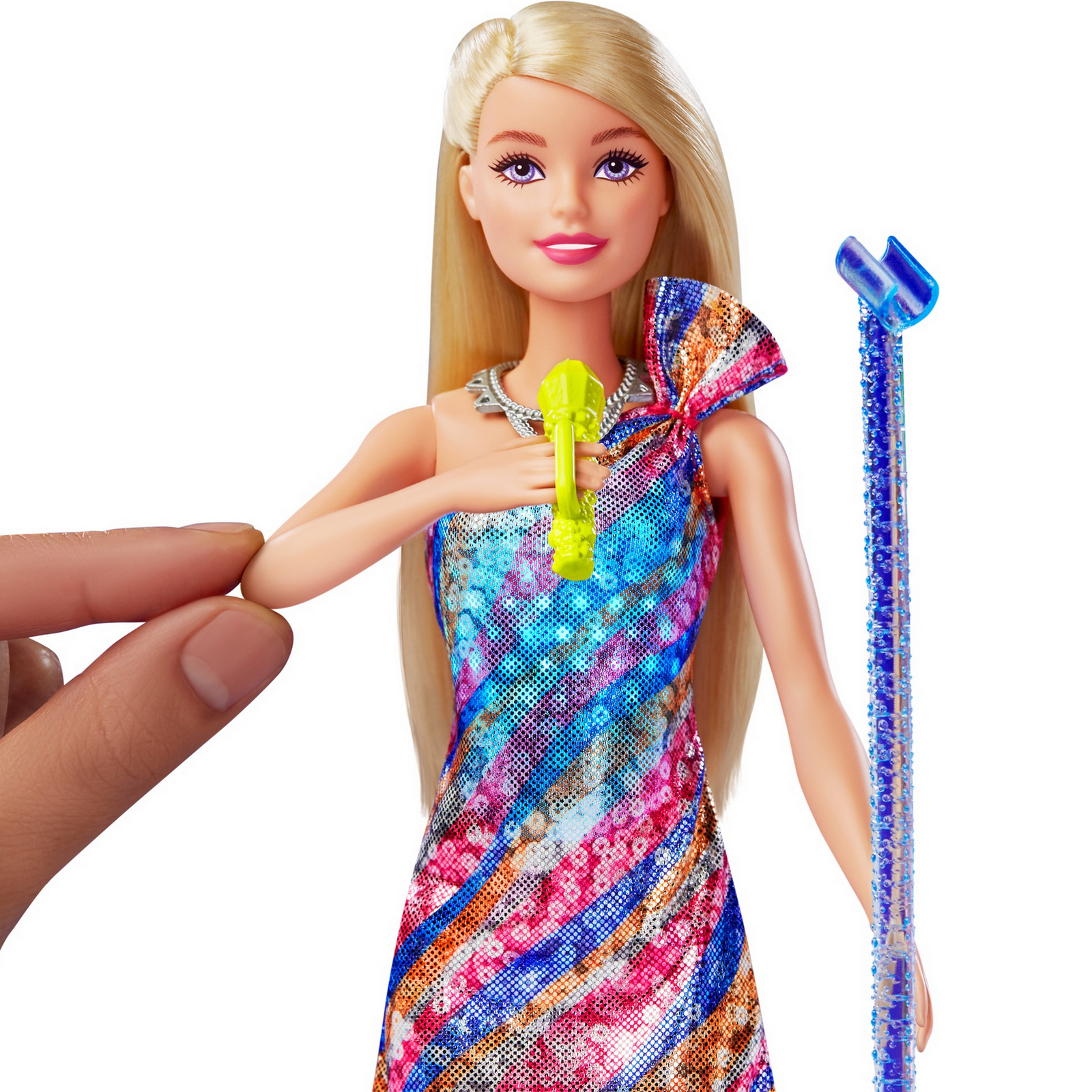 Кукла модельная Barbie Певица Малибу GYJ21 - фото 8
