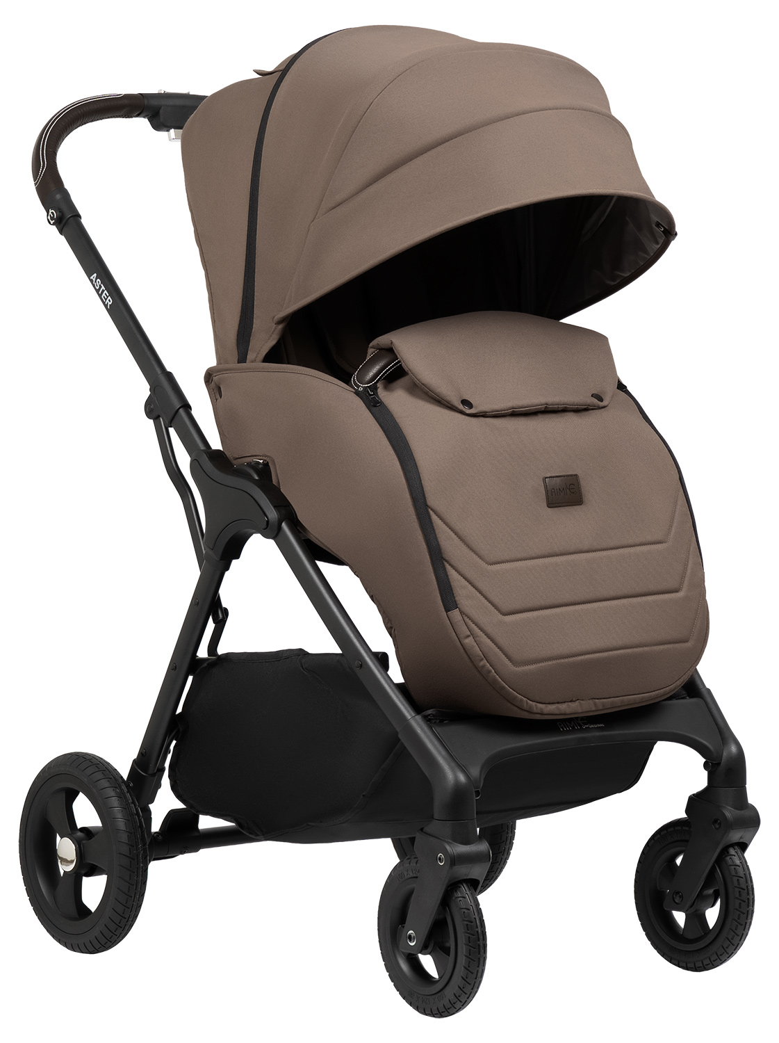 Коляска прогулочная Aimile Астра / Aster коричневый - фото 11