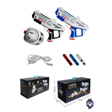 Бластер GeekMonkeys Bug Attack Lasertag Hunter в ассортименте