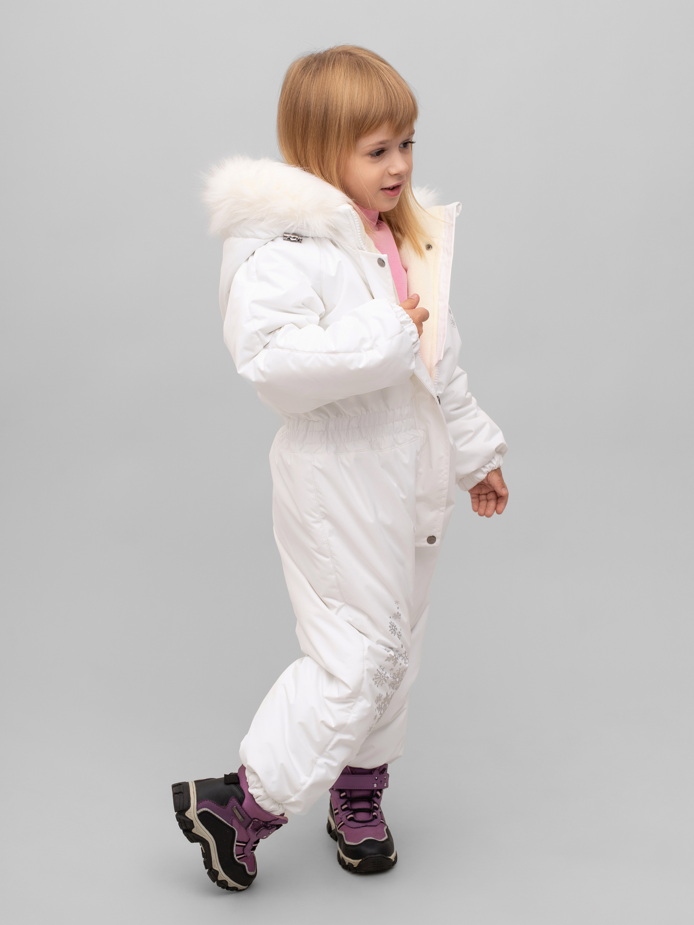 Комбинезон Arctic kids 30-019/1 белый - фото 28