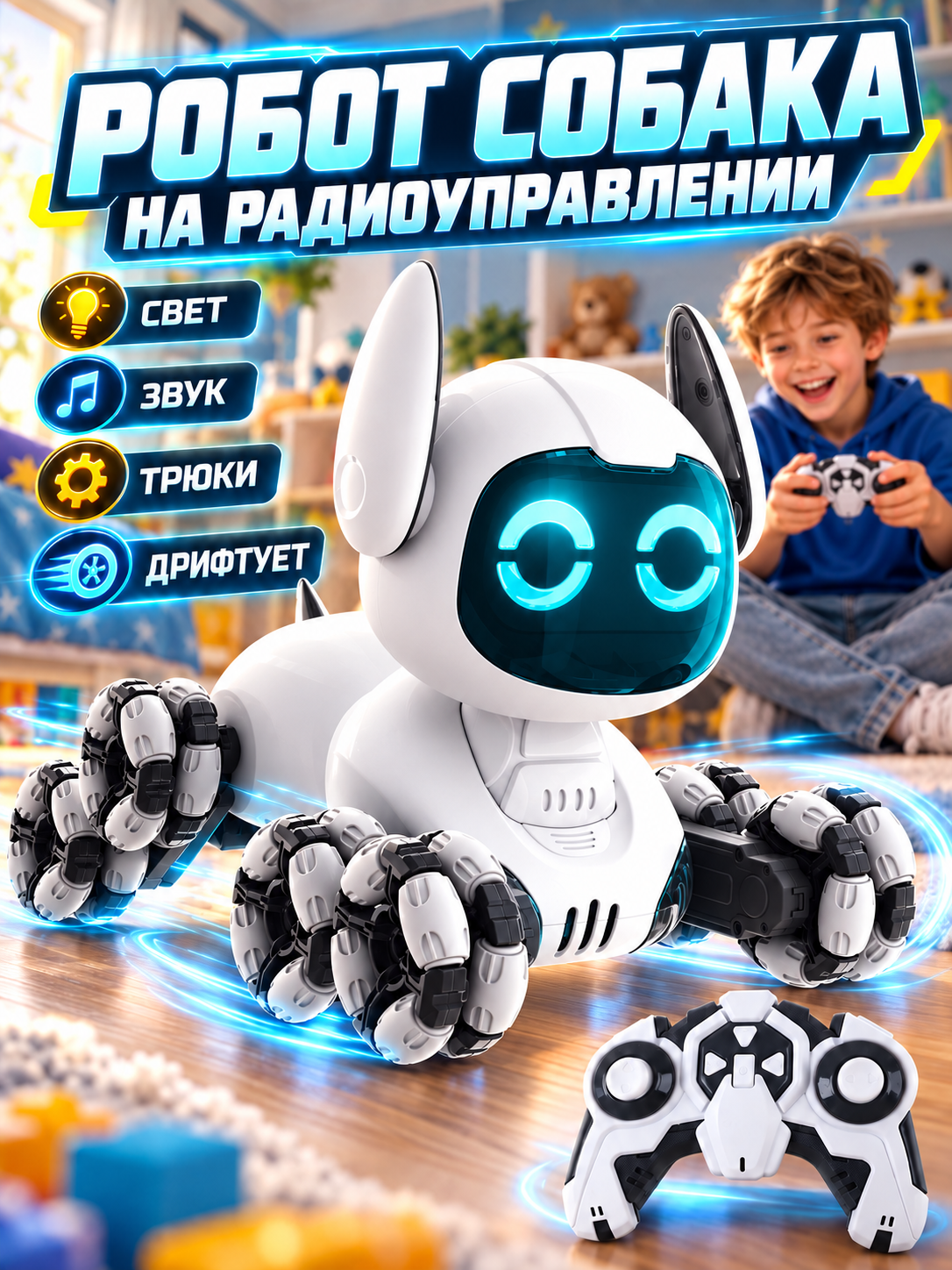 Робот РУ Smart Baby Робопес - фото 1