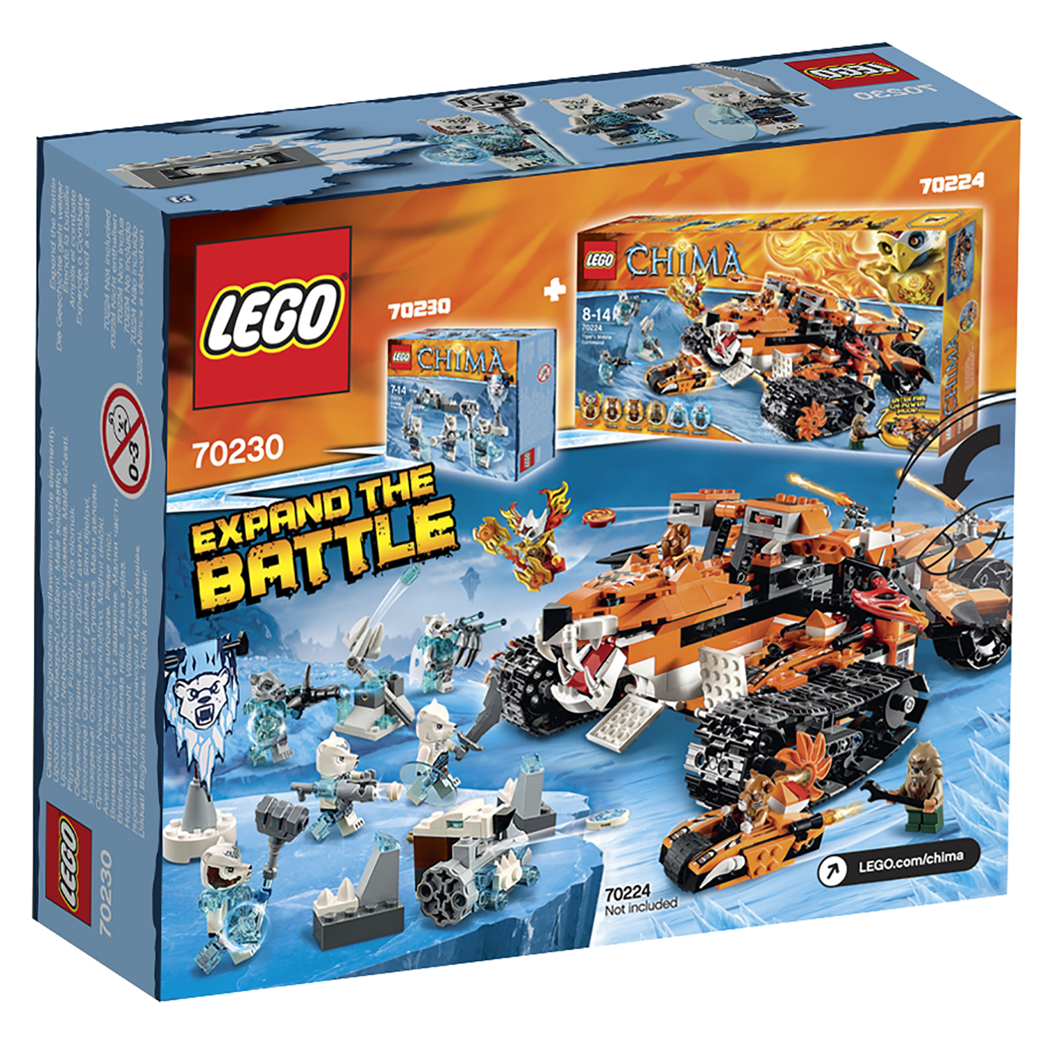 Конструктор LEGO Legends of Chima блочный - фото 3
