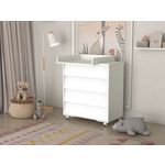 Детский пеленальный комод Incanto Cambridge 800/4 цвет белый