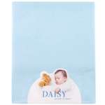 Простыня на резинке Daisy 60х120 см Хлопок голубая
