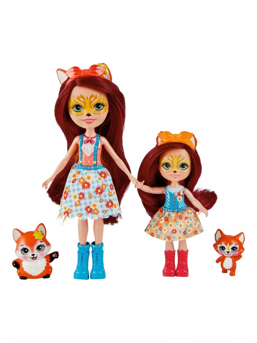 Кукла мини Enchantimals HCF81 семья Фелисити Лис высота 15 см HCF81 - фото 3