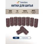 Нитки для шитья 40/2 Bestex 10шт цв 298