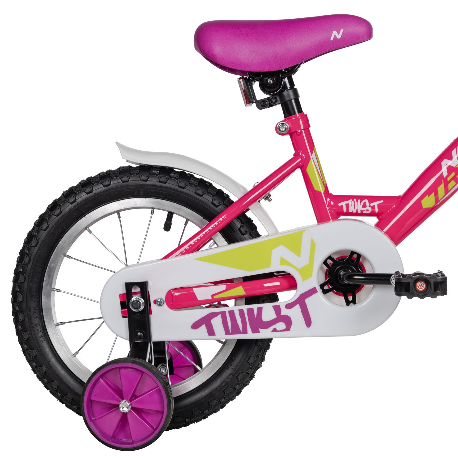 Двухколесный велосипед Novatrack 14 дюймов - фото 4