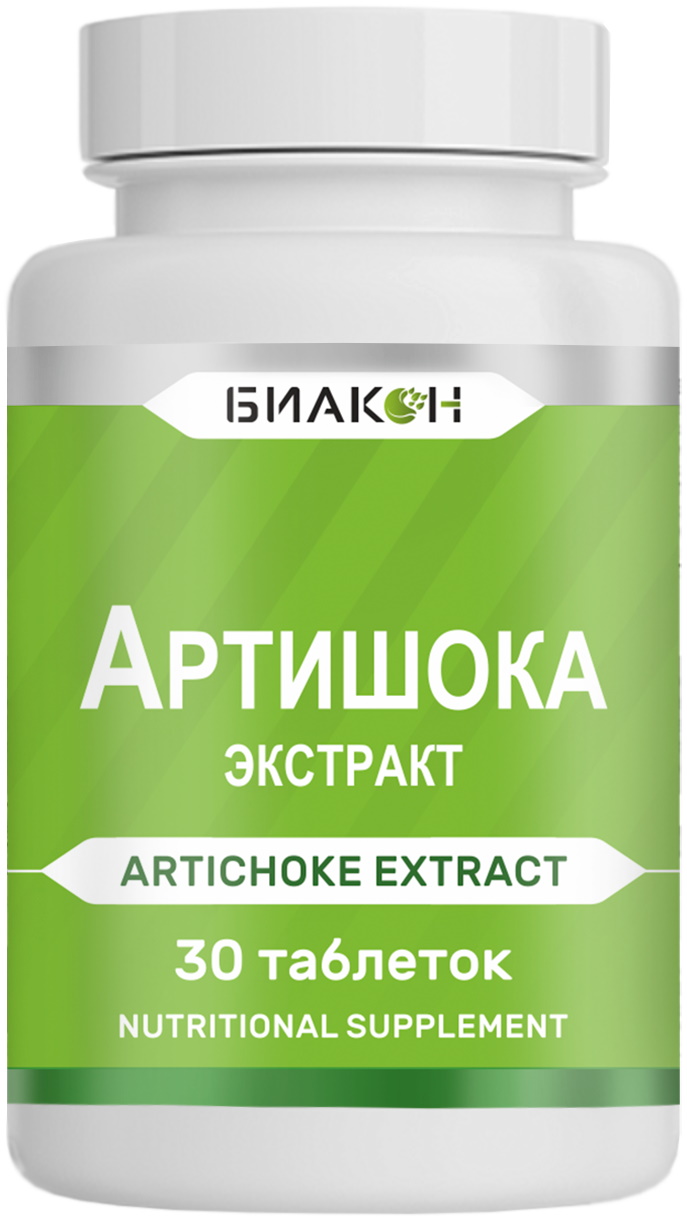 БАД БИАКОН Артишока экстракт глубокое очищение организма 30 таблеток - фото 1