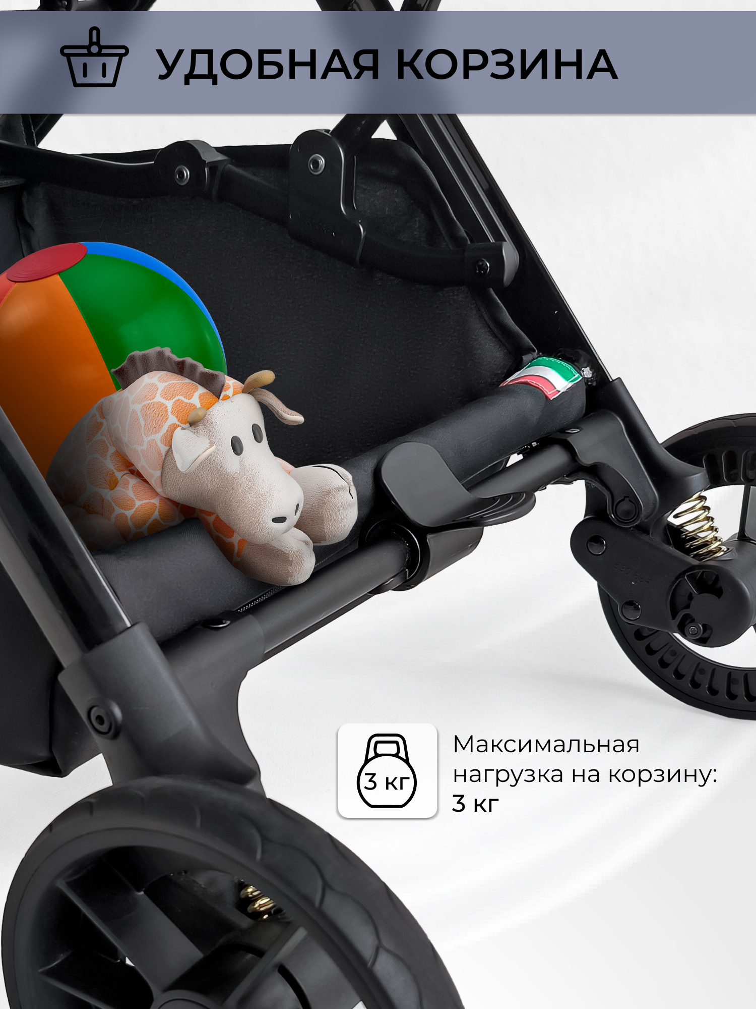 Коляска прогулочная Sweet Baby синий - фото 9