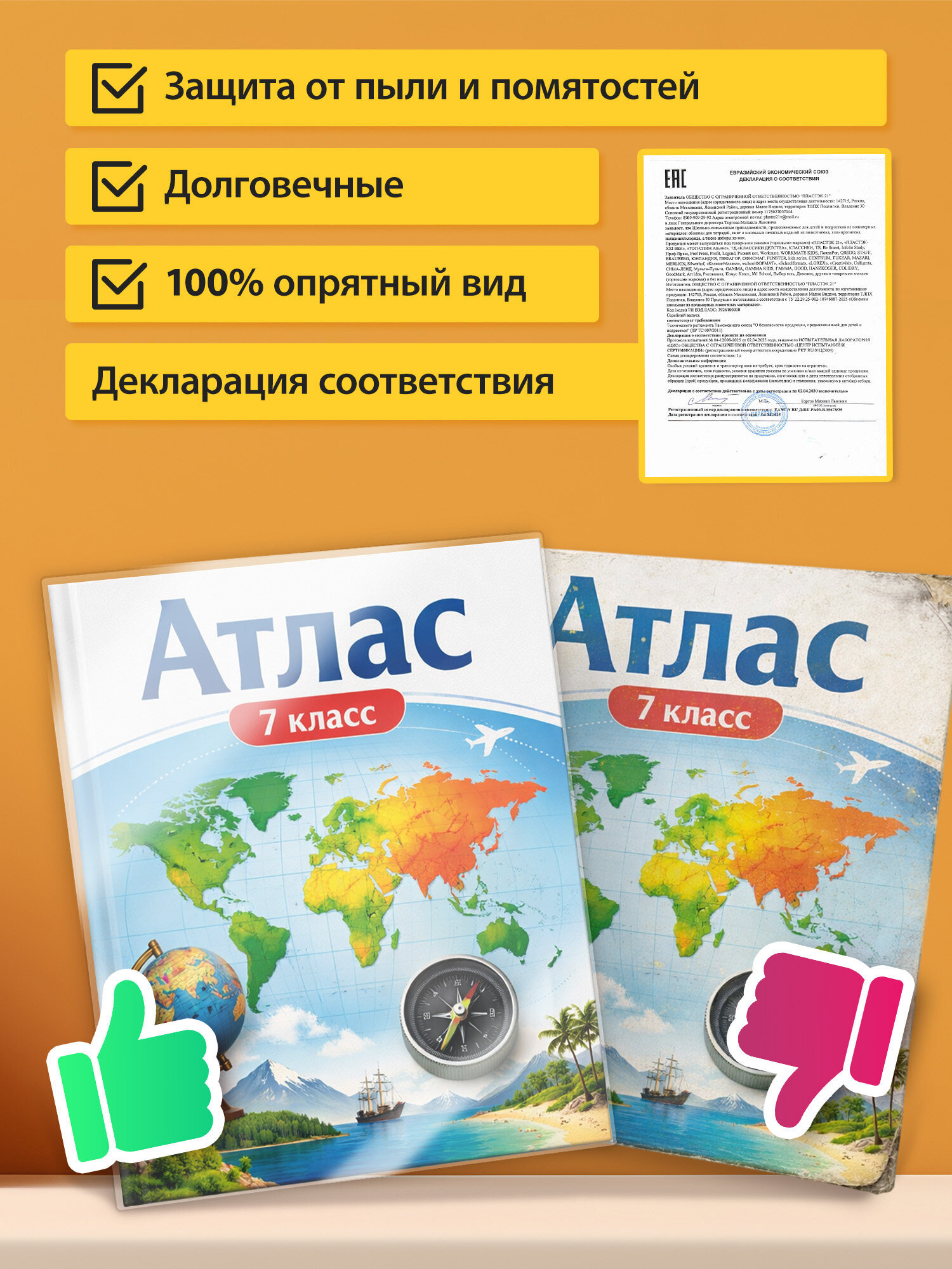 Обложка Пифагор 5 шт. - фото 6