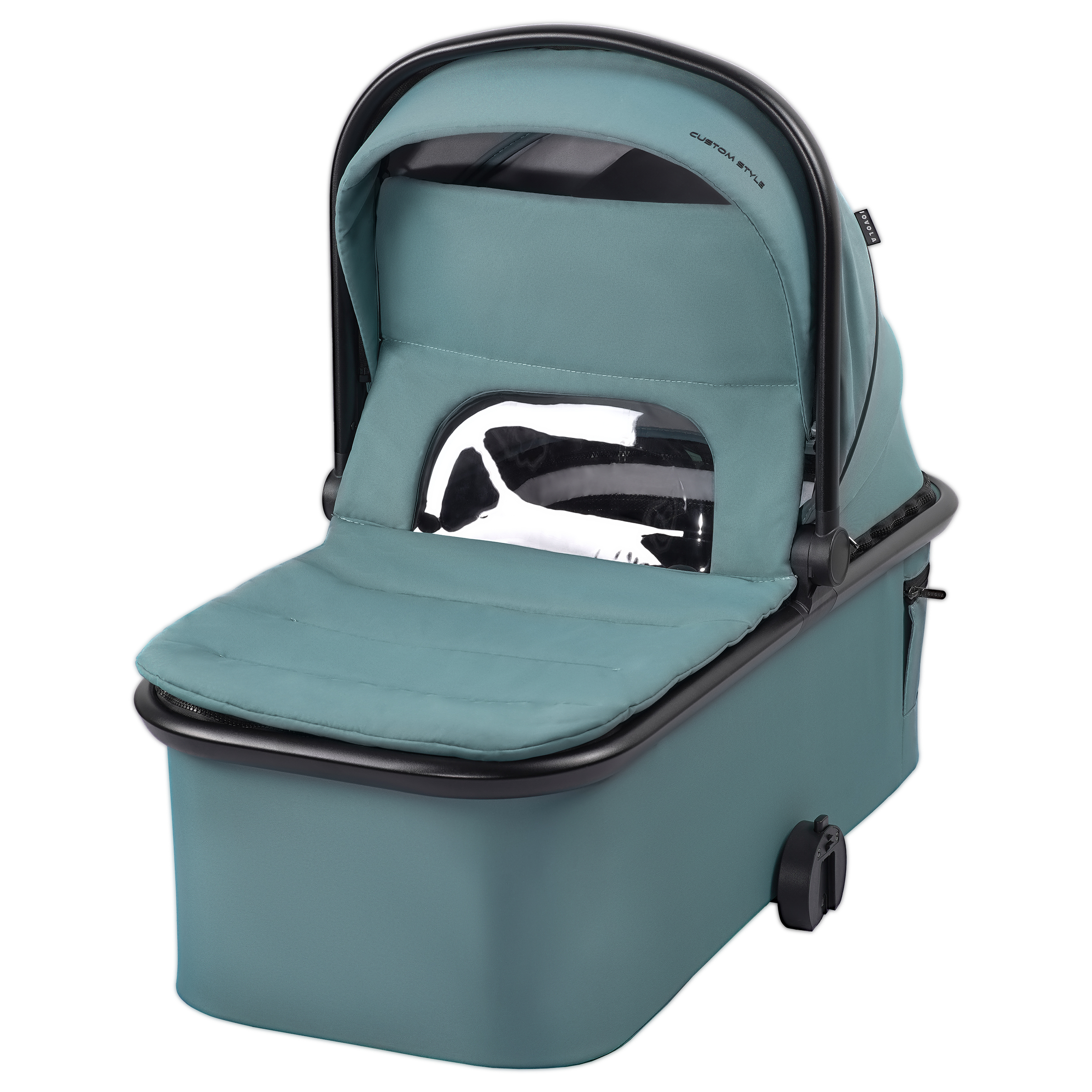 Коляска 2в1 JOVOLA Enigma универсальная зеленый - фото 19