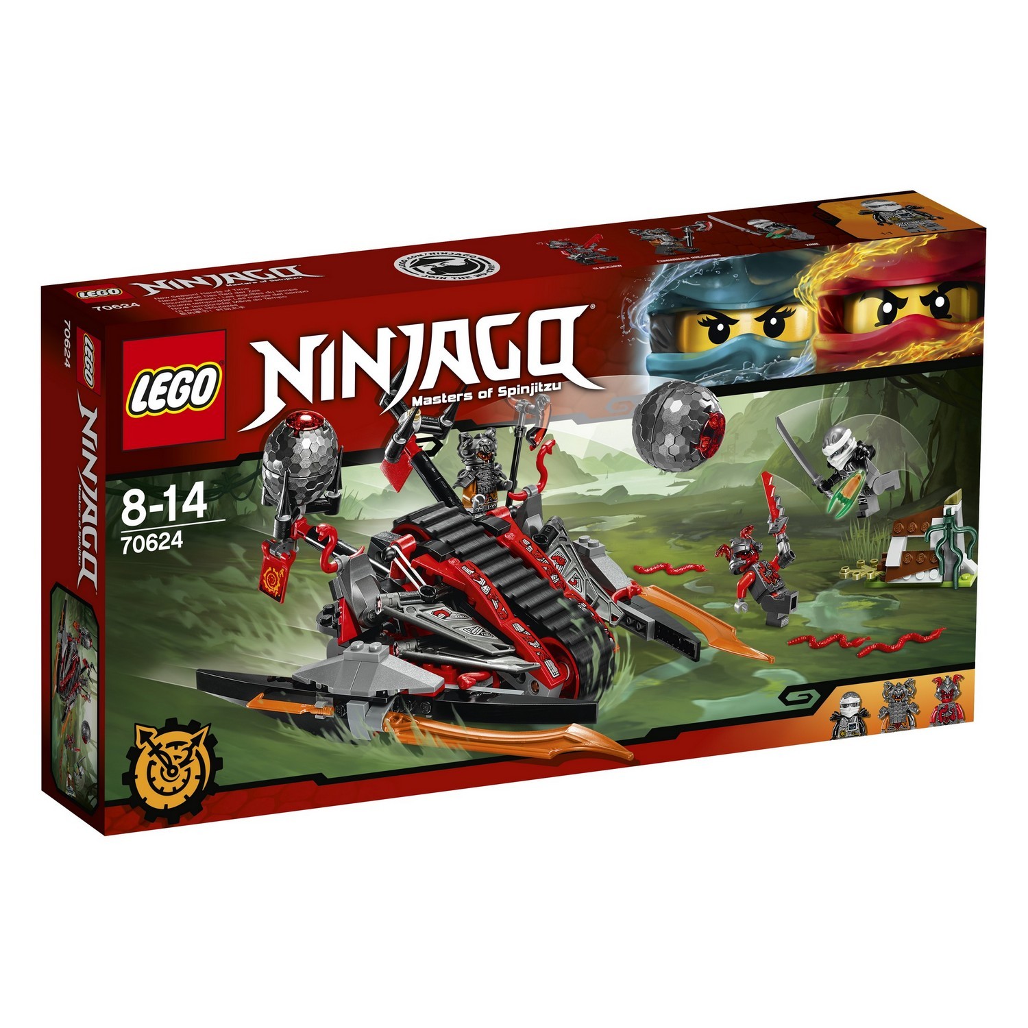 Конструктор LEGO NINJAGO блочный - фото 2