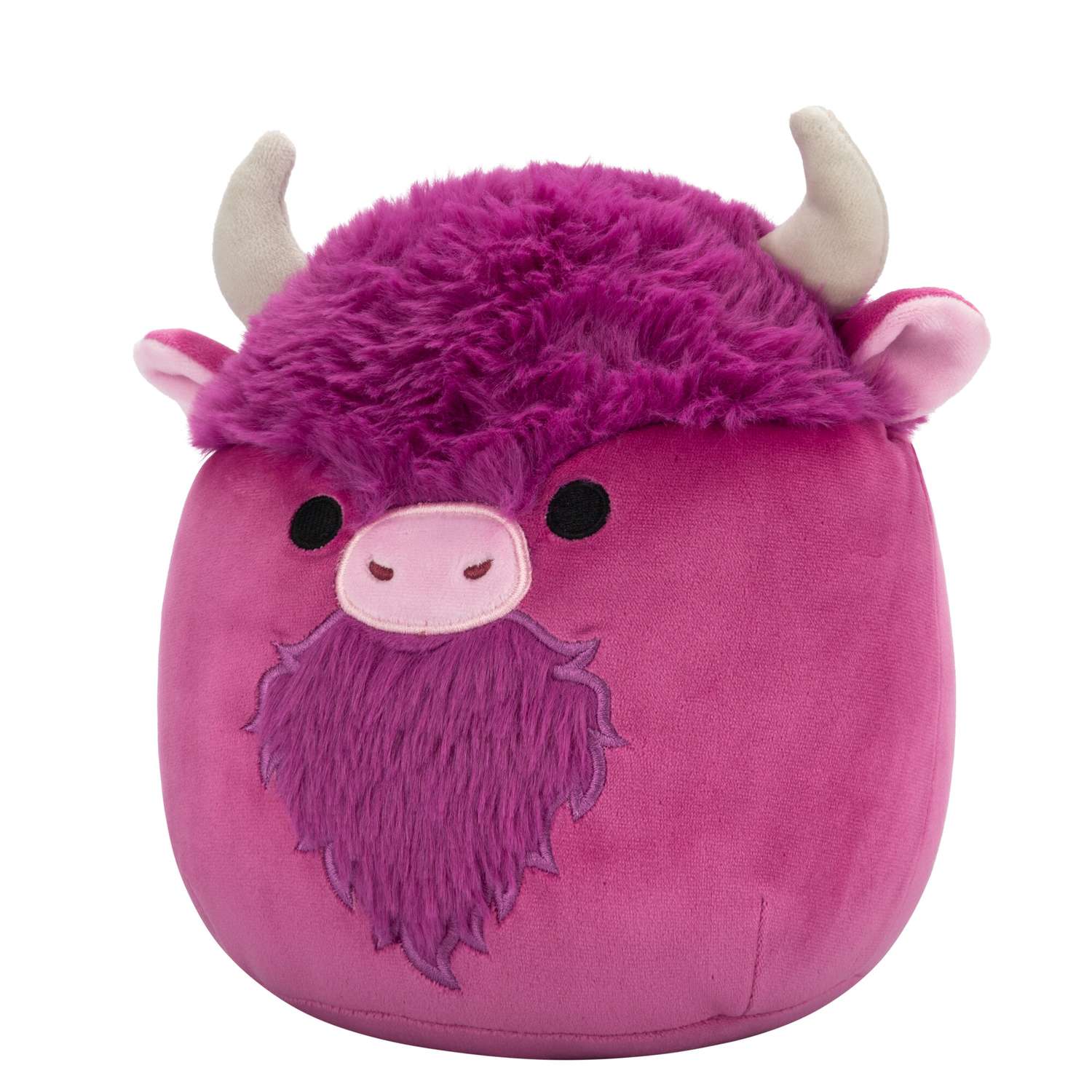 Мягкая игрушка Squishmallows бизон Сливовый 19 см - фото 4