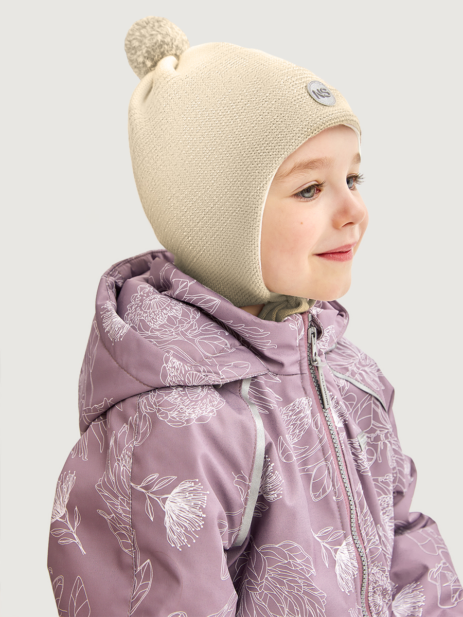 Шапка NIKASTYLE 11м20626 молоко - фото 1