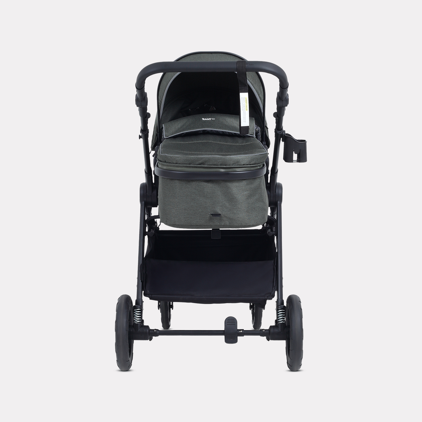 Коляска трансформер Rant Basic Roller 2в1, olive зеленый - фото 5