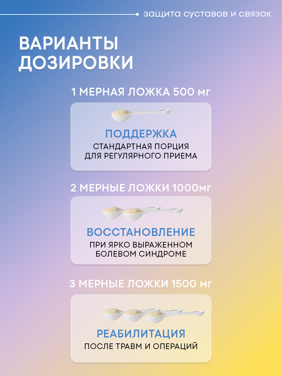 Морской коллаген 2 типа ITS COLLAGEN защита суставов и связок - фото 10