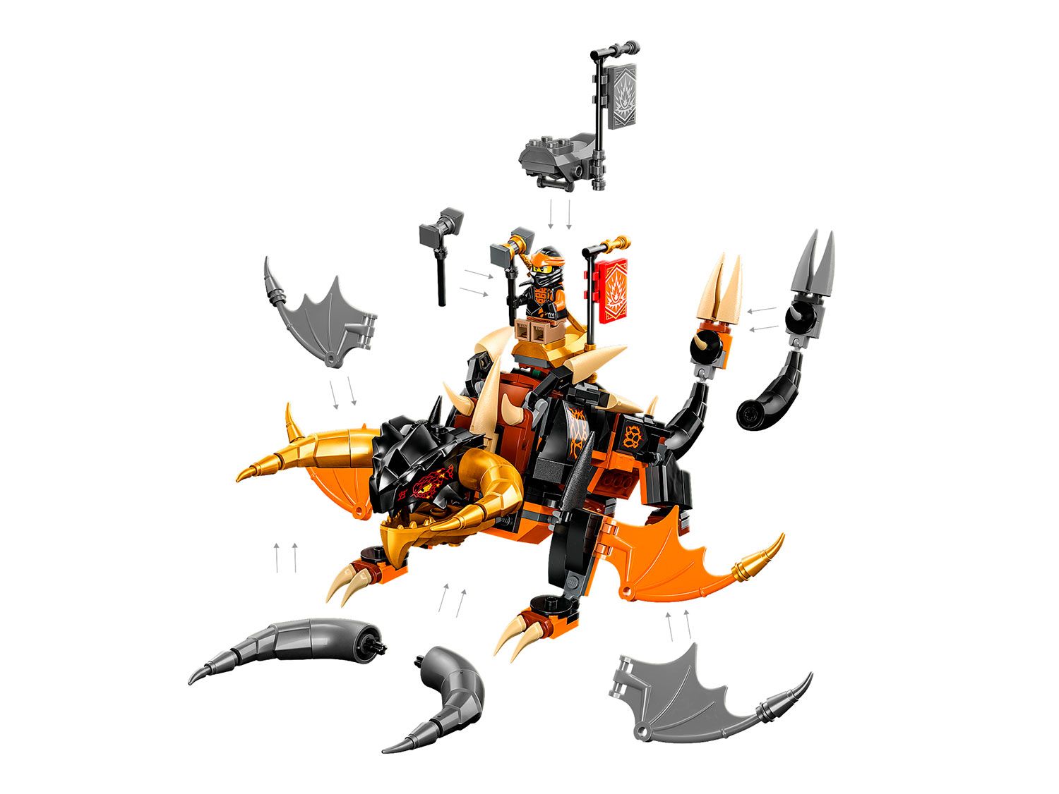 Конструктор LEGO NINJAGO 285 дет. - фото 6