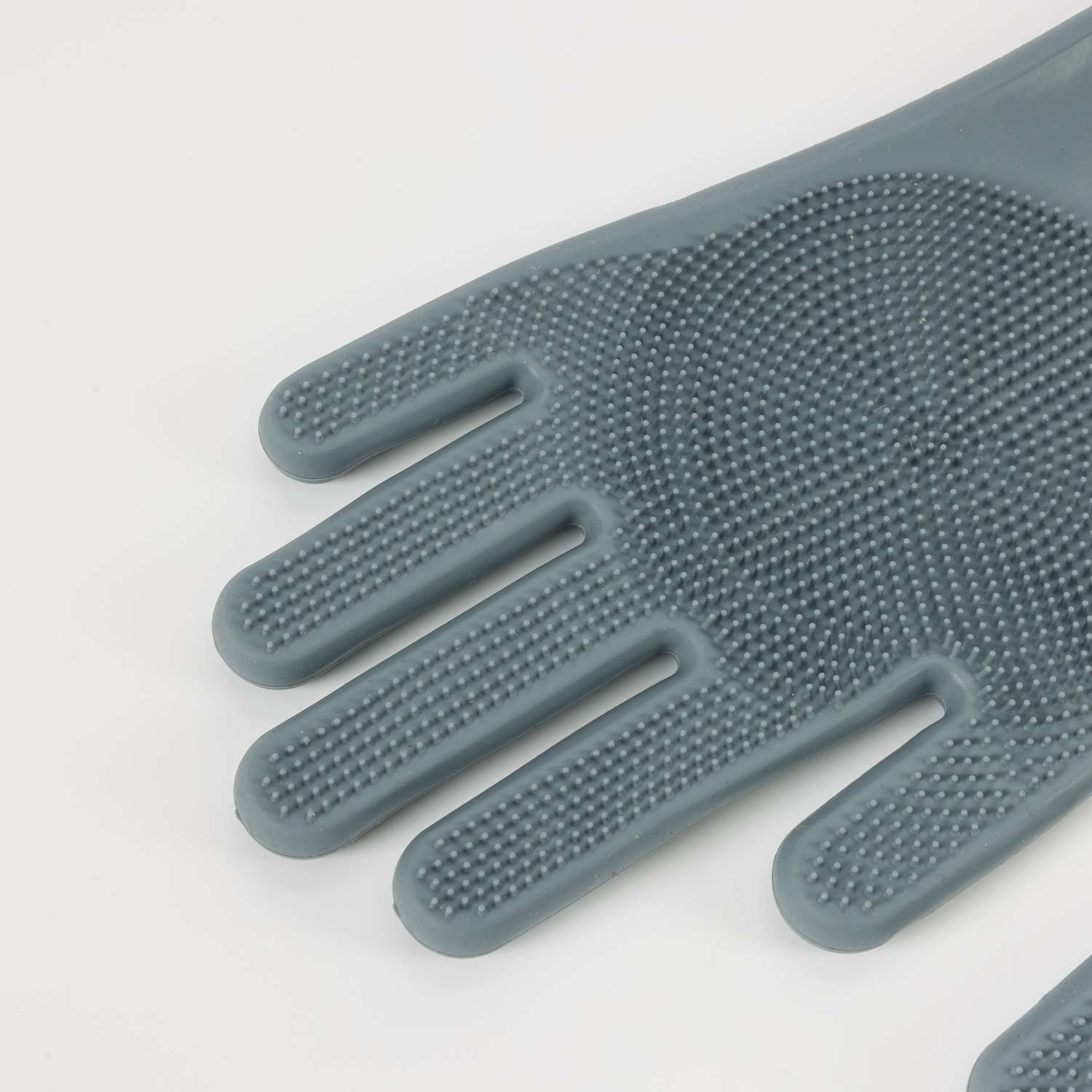 Перчатки ё силиконовые для уборки 2шт - фото 3