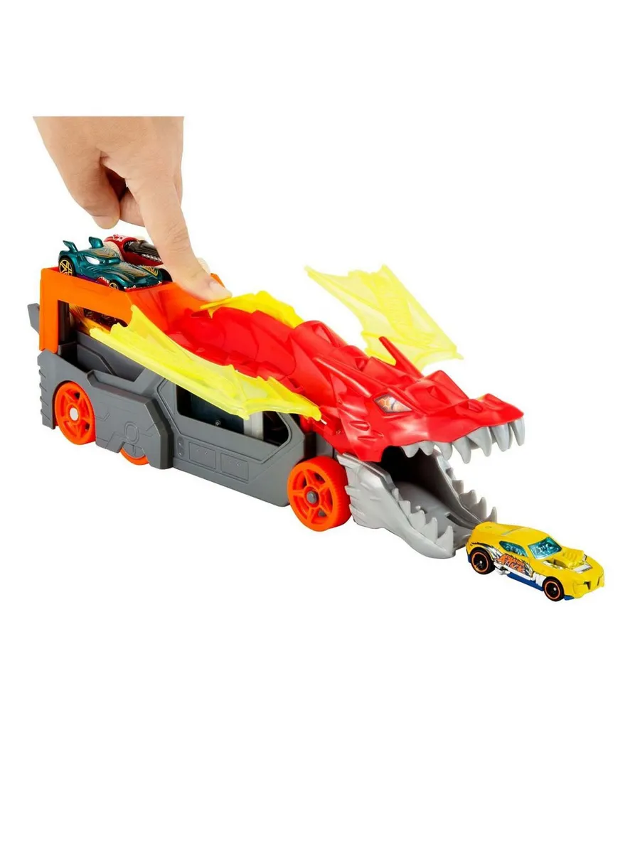 Гараж Hot Wheels Грузовик с хранилищем 117745 - фото 6