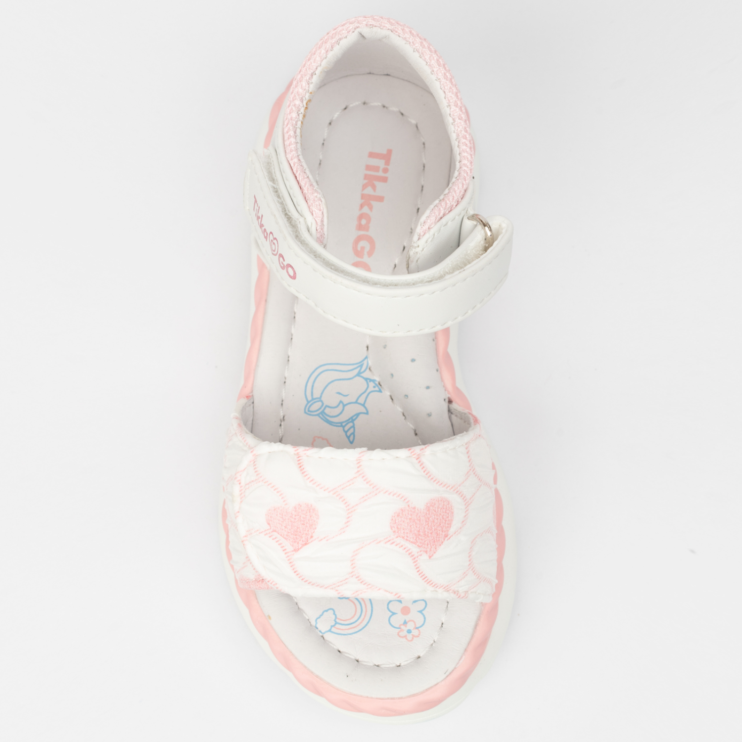 Сандалии TikkaGo 4J12_23516_white-pink - фото 8