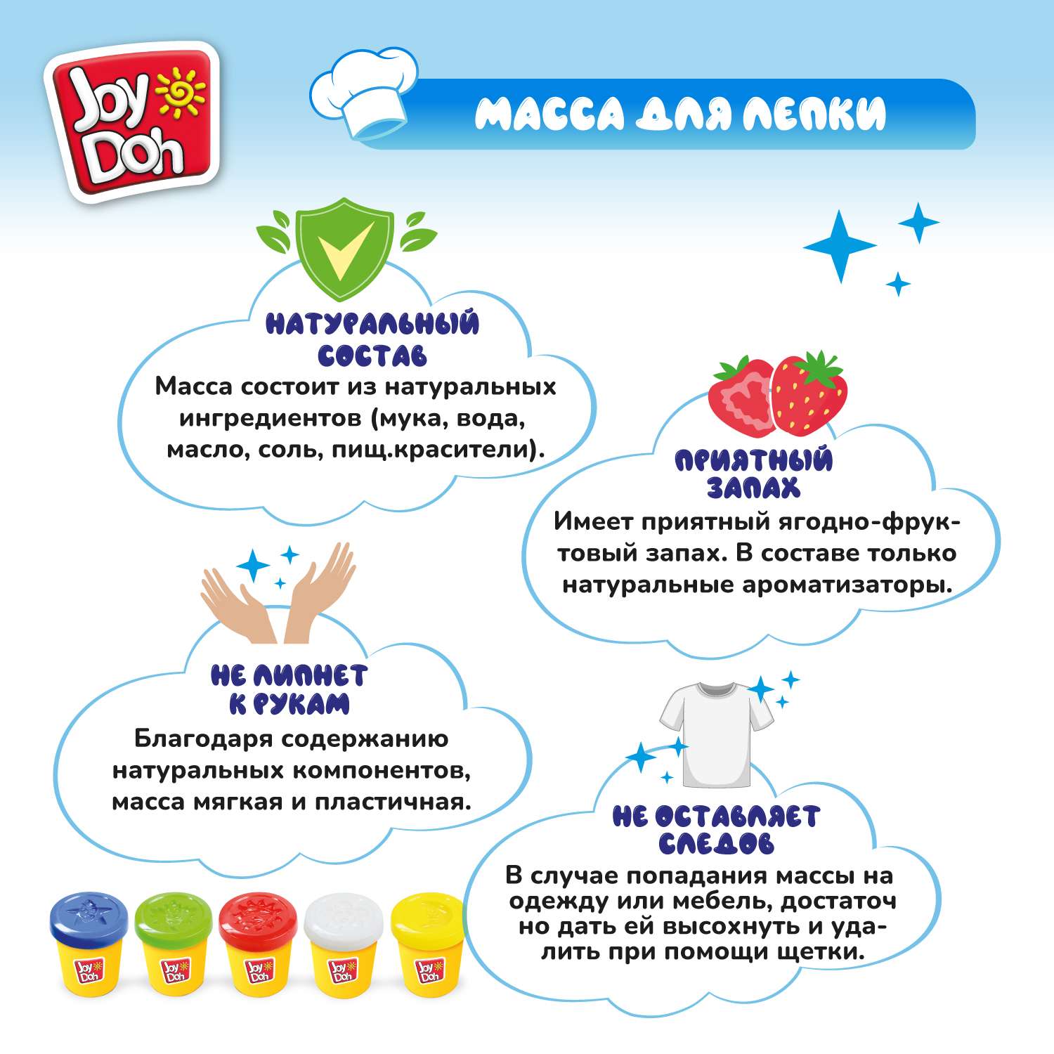 Масса для лепки Joy-Doh - фото 8