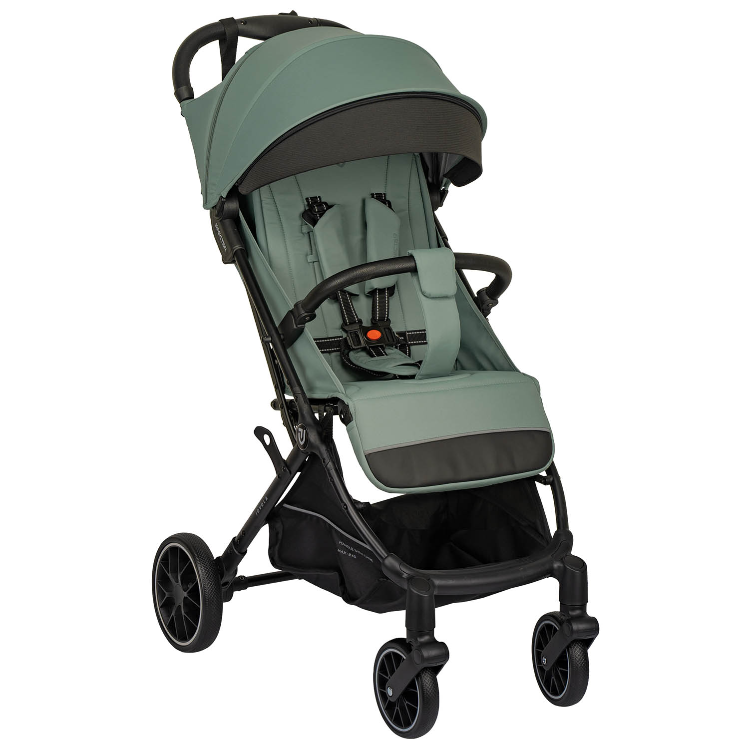 Коляска прогулочная JOVOLA Specter зеленый зеленый - фото 15