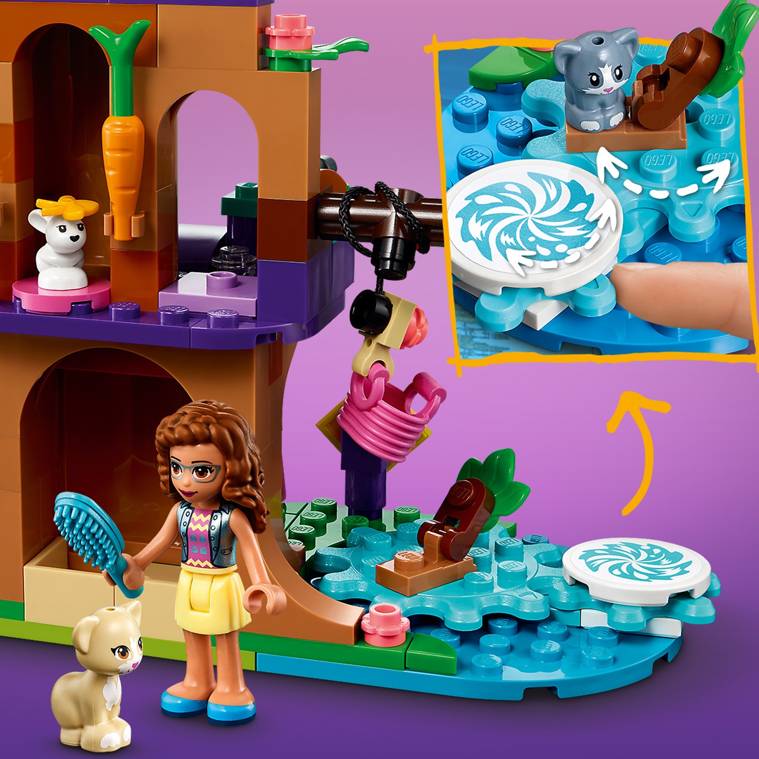 Конструктор LEGO Friends Машина ветеринарной помощи - фото 5