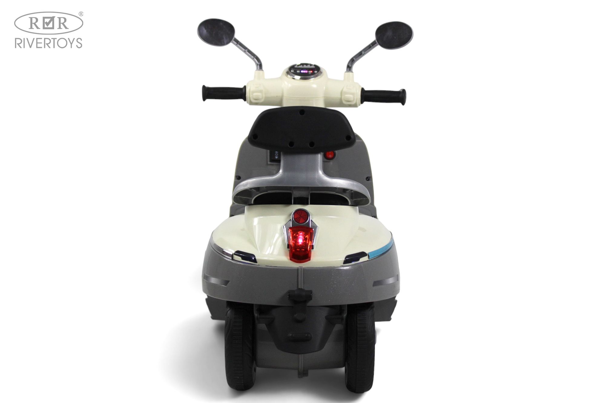 Электромотоцикл RIVERTOYS Z222ZZ-M-GREY - фото 3