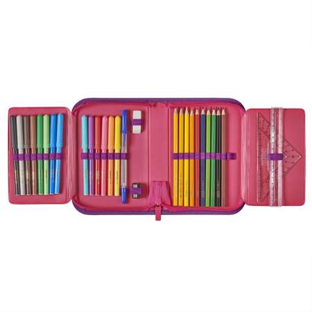 Пенал книжка Herlitz Pink Hearts