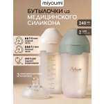 Бутылочка Miyoumi Anti-Colic 240 мл 2 шт.