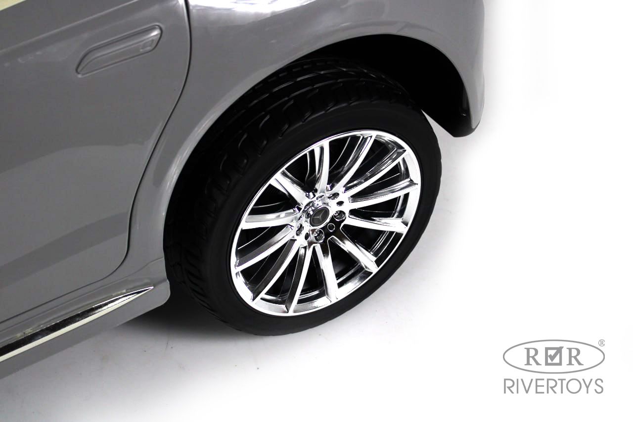 Электромобиль RIVERTOYS Mercedes М333БХ-GREY С пультом ДУ - фото 14