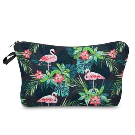 Косметичка Homsu Dark blue flamingo