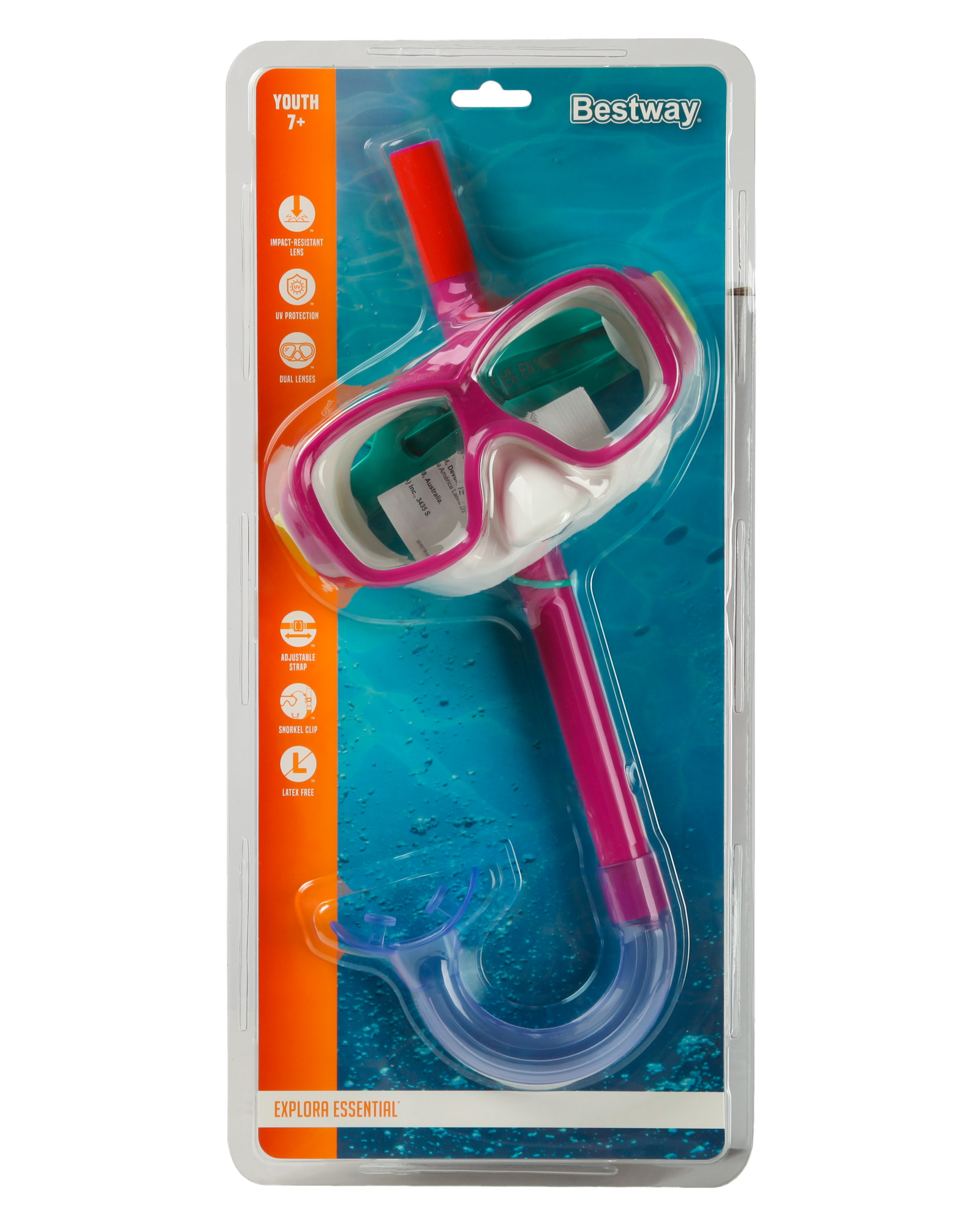 Набор для ныряния Bestway розовый - фото 10