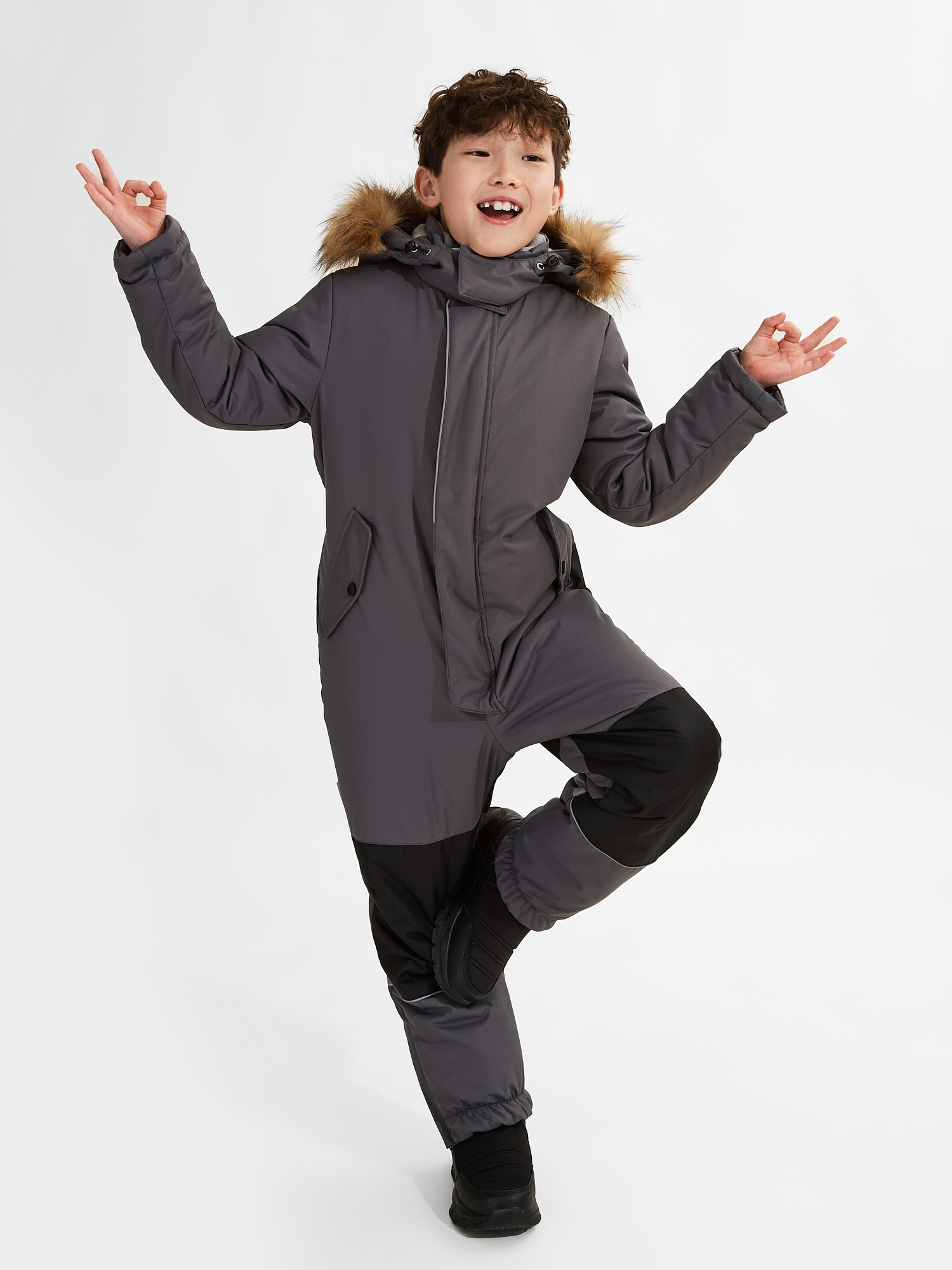 Комбинезон Arctland 878m_мокрый асфальт - фото 11