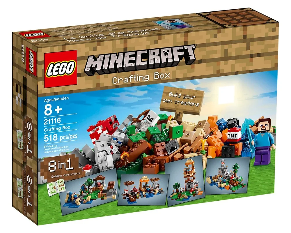 Конструктор LEGO Minecraft 21116 509 дет. - фото 1